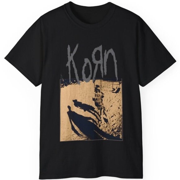 Korn Self Titled Album Band T-Shirt Rock Music Graphic Tee Concert Fan Shirt 79 - Picture 1 of 6